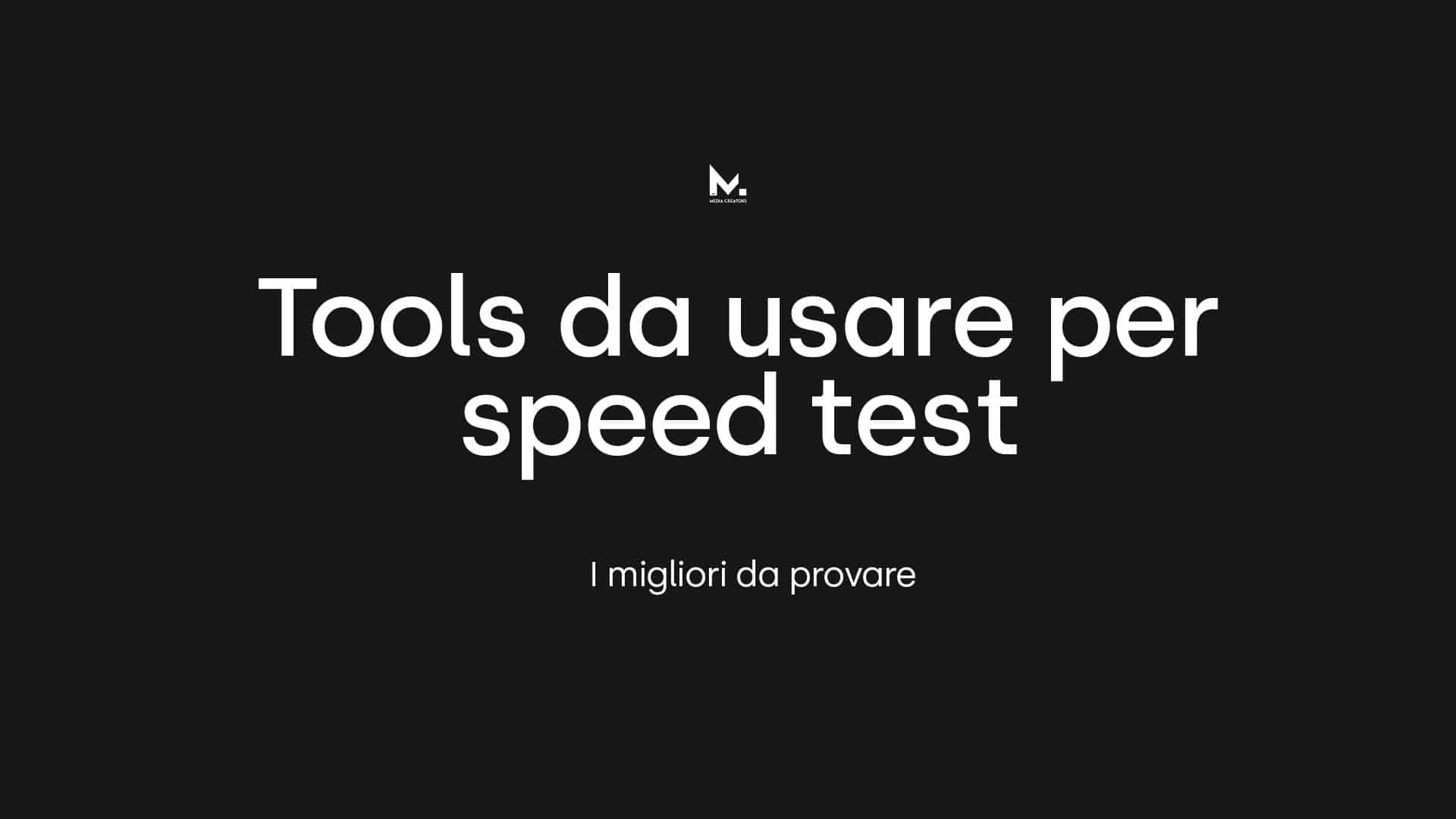 tools speed test
